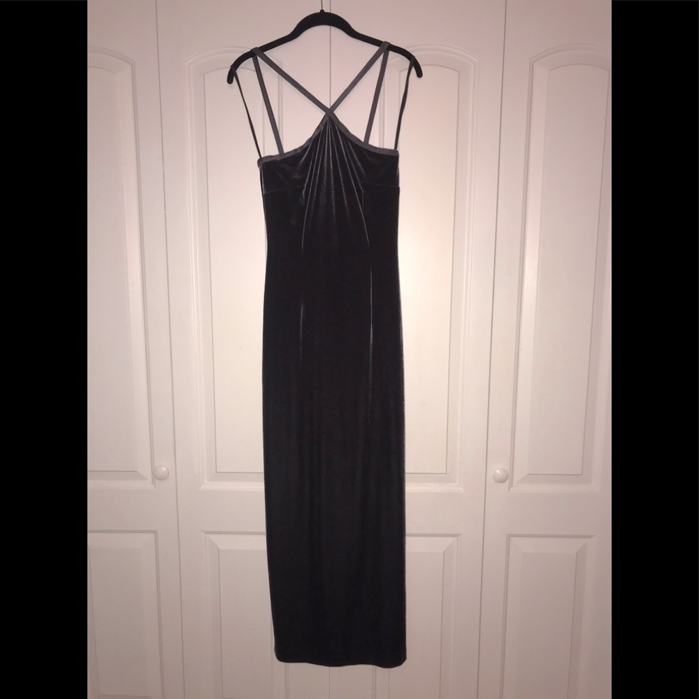 Hugo Buscati Collection - Full Length Velvet Dress
